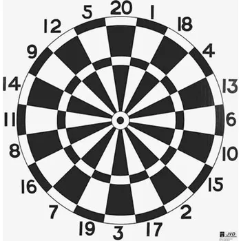 Sportovní střelba Terč 2D Dart 60 cm (Šipkový terč pro lukostřelbu)