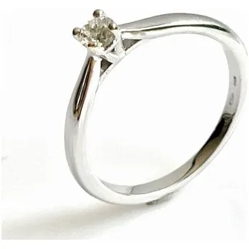 Prsten Ráj snubních prstenů | Luxusní prsten s briliantem - 4996