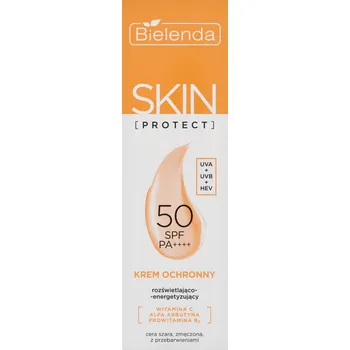 Pleťový krém Bielenda ochranný, rozjasňující a energizující krém s SPF50 na obličej, 50 ml