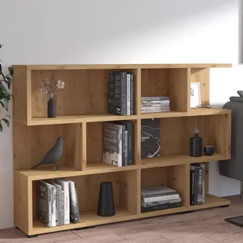 Dílenský regál Regál MORE 3-dílná sestava A | 166,4 x 112,5 cm | artisan | lamino o síle 28 mm, záda 16 mm