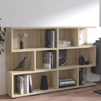 regál Regál MORE 3-dílná sestava A | 166,4 x 112,5 cm | dub sonoma | lamino o síle 28 mm, záda 16 mm