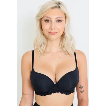 Podprsenka Dorina hladká push up podprsenka černá - DORV00/černá / 70 / A DOR1D001-V00