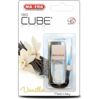 Vůně do auta Osvěžovač vzduchu do auta Ma-Fra Deo-Cube Vanilla