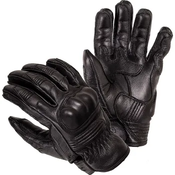 Moto oblečení W-tec Kožené moto rukavice Trogir (Velikost: XXL, Barva: černá)