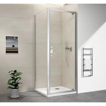 Gelco SIGMA SIMPLY obdélníkový sprchový kout pivot dveře 900x800mm L/P varianta, čiré sklo