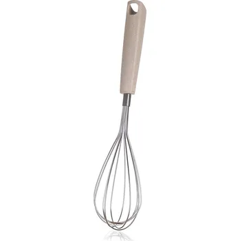 Šlehací metla metla šlehací 33,5x7,5cm NATURAL nerez/PP