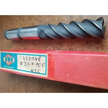 Fréza Fréza válcová čelní hrubozubá, HSS, kuželová stopka - 32x100 mm, F411940,222148 (Morse kužel 4)