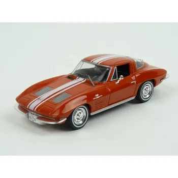 autíčko Chevrolet Corvette C2 Stingray 1963 (Red), IXO Models 1:43