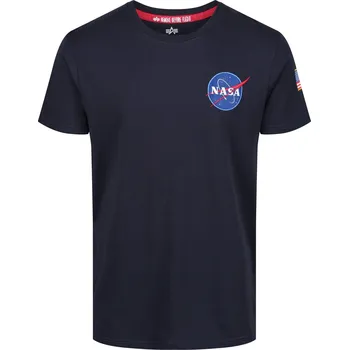 Pánské oblečení Tričko Alpha Industries Blue 1050792 Extra Larg