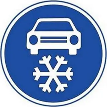 Dopravní značka Dopravní Značka C15a 500 mm Zimní výbava