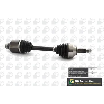 Hřídel nápravy Hnací hřídel BGA DS2357R