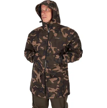 Pánská softshellová bunda Fox Bunda RS25K ¾ Jacket – Camo Velikost: XXXXL