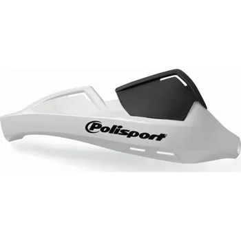 Chrániče páček POLISPORT EVOLUTION INTEGRAL 8305100026 s montážní sadou (Ø22 mm) bílá