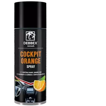 Čistič palubních desek - cockpit 400ml DEBBEX, POMERANČ