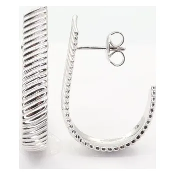 Náušnice Stříbrné náušnice na puzetu