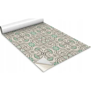 Fototapeta Samolepicí fólie na nábytek matná Zelený ornament 100 x 50 cm