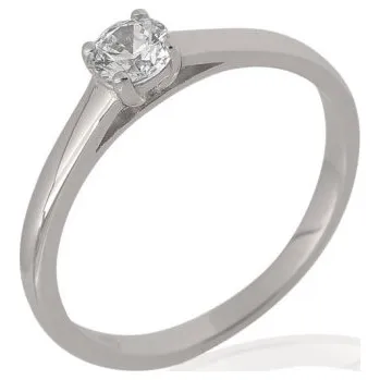Prsten Ráj snubních prstenů | Luxusní zásnubní prsten s briliantem - 4961