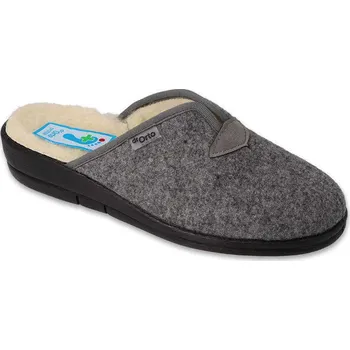 Dámské pantofle BEFADO 9D634 Dr ORTO dámské pantofle šedé ovčí rouno 38 937D634_38
