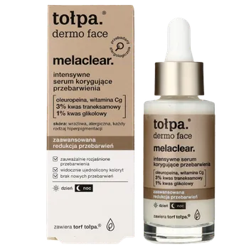 Pleťové sérum Tołpa Melaclear intenzivní sérum pro korekci zbarvení, 30 ml