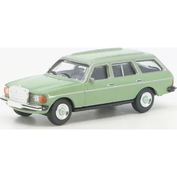 autíčko Mercedes-Benz 280/TE W123 zelená 1:87 - Schuco Mercedes 280 TE W-123 - kovový model auta 1/87