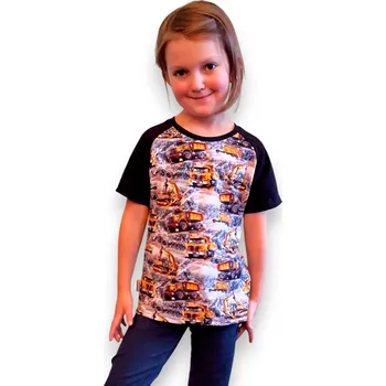 dosupliku Dětské tričko Stroje krátký rukáv 104