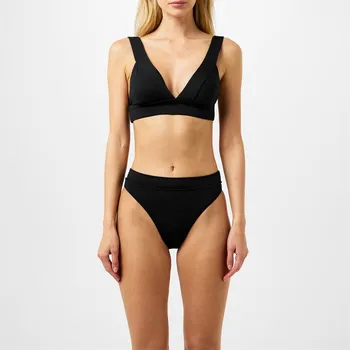 Dámské oblečení Plavky Seafolly Black 1052755 8 (XS)