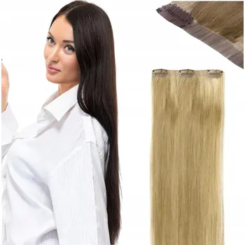 Paruka Příčesek dlouhý přírodní tmavě hnědý MODERN-HAIR