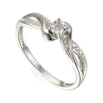 Prsten Ráj snubních prstenů | Luxusní zásnubní prsten s brilianty - 5060