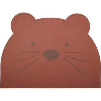 prostírání NUUROO Ester Silikonové prostírání Mahogany