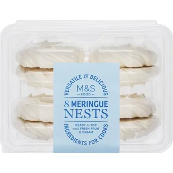 Marks & Spencer Anglické sněhové pusinky mini 8 ks Jedlá dekorace na dort Marks & Spencer Anglické sněhové pusinky mini 8 ks