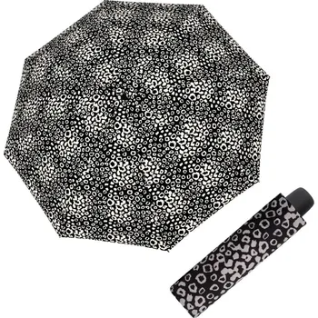 Deštník Derby Hit Mini Loop Black a White - dámský skládací deštník