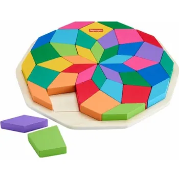 Dětské zboží Dřevěná mandala puzzle Fisher-Price