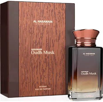 Unisex parfém Al Haramain Oudh Musk parfémovaná voda unisex 100 ml + Prodloužená možnost vrácení zboží do 30 dnů.
