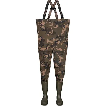 Rybářské oblečení Fox Broďáky Lightweight Lined Waders - Camo Velikost: 44