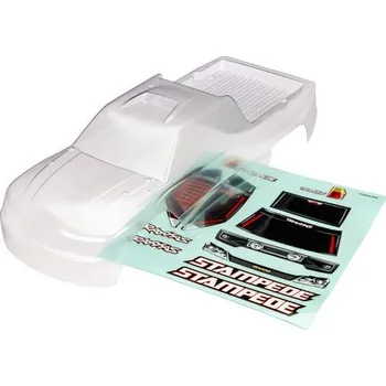 RC náhradní díl Traxxas Traxxas karosérie Stampede čirá (bezsponková)