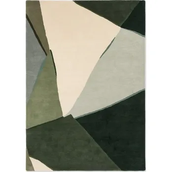 Bytový textil Vopi Barevný vlněný koberec Harlequin Sumo Reflect fern/pistachio 143717 Brink & Campman (Varianta: 140 x 200)