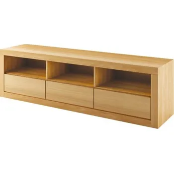 Nábytek Drewmax Televizní stolek RV402, 180x50x41, buk (Barva dřeva: Bělená)