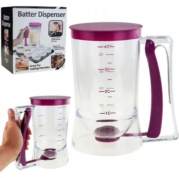 Dávkovač na těsto 005915 900 ml fialový/transparentní