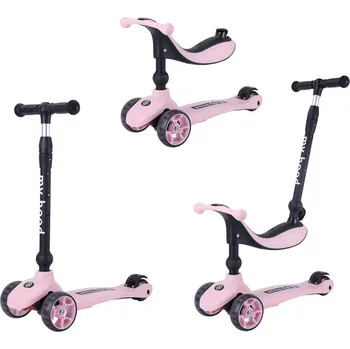 Odrážedlo My hood Multifunkční dětské odrážedlo Kick'n'Ride - růžové 505144