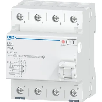 Proudový chránič OEZ LFN-25-4-300BP-K (G) Proudový chránič
