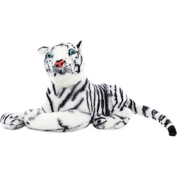 plyšák Plyšový Tygr bílý 57 cm