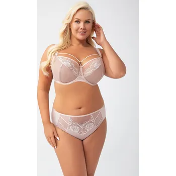 Podprsenka Měkká dámská podprsenka soft Gorsenia K 496 Paradise Béžová Béžová 90I