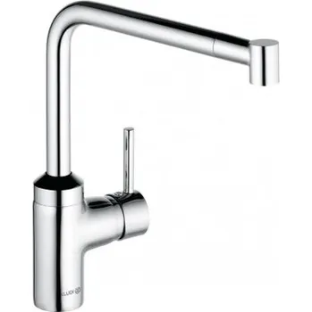 Vodovodní baterie Kludi L-INE dřezová baterie, s vytahovací koncovkou, chrom