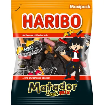 Bonbon Haribo Matador Dark Mix 340g