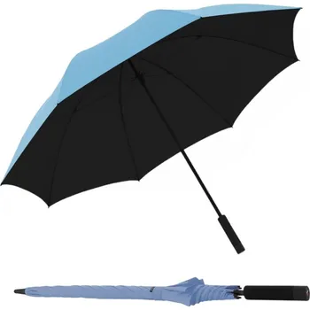 Deštník Knirps U.900 XXL BLUE WITH BLACK - ultralehký holový deštník
