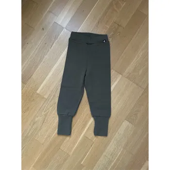 Rostoucí merino legíny/kamaše - khaki, Duomamas Velikost: 6-12 měsíců