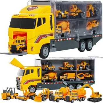 autíčko Sada nákladního auta TIR se 6 vozy Kruzzel 22481