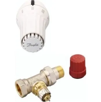 Hlavice pro radiátor Danfoss set termostatické hlavice RAE 5054 a přímého ventilu RA-N 1/2"