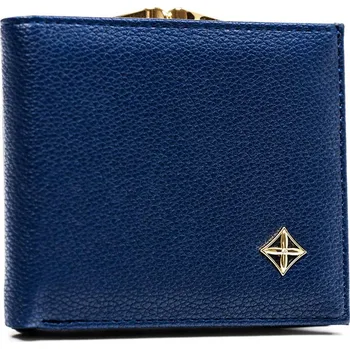 Peněženka Malá peněženka z ekologické kůže, zapínání na karabinu Barva: námořnictvo