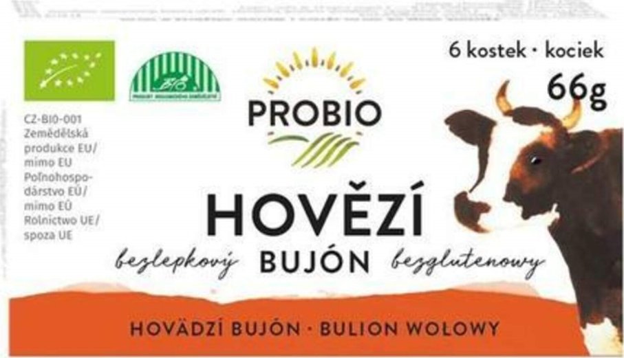 Probio Hovězí bujón BIO 66 g od 38 Kč - Zbozi.cz